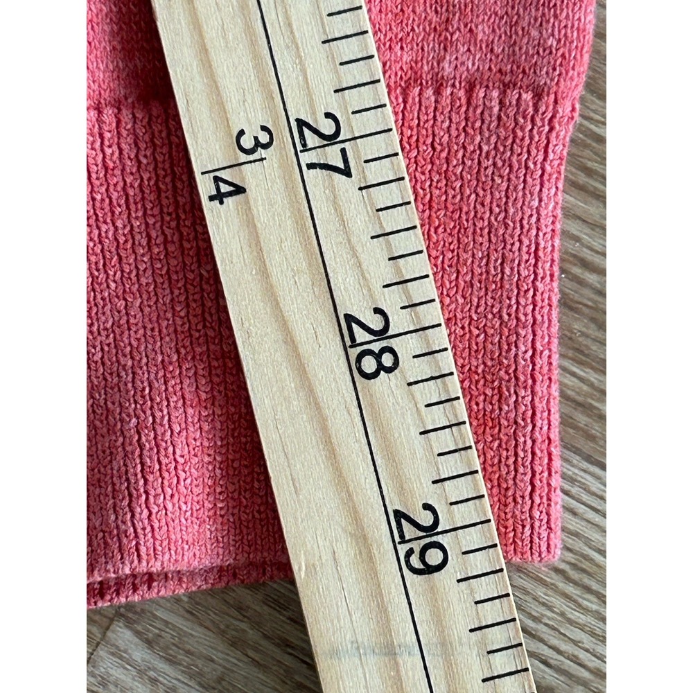 Brooks Brothers Men's Red Fleece‎ Sweater With Logo Size Medium Peach Color - Picture 6 of 8
